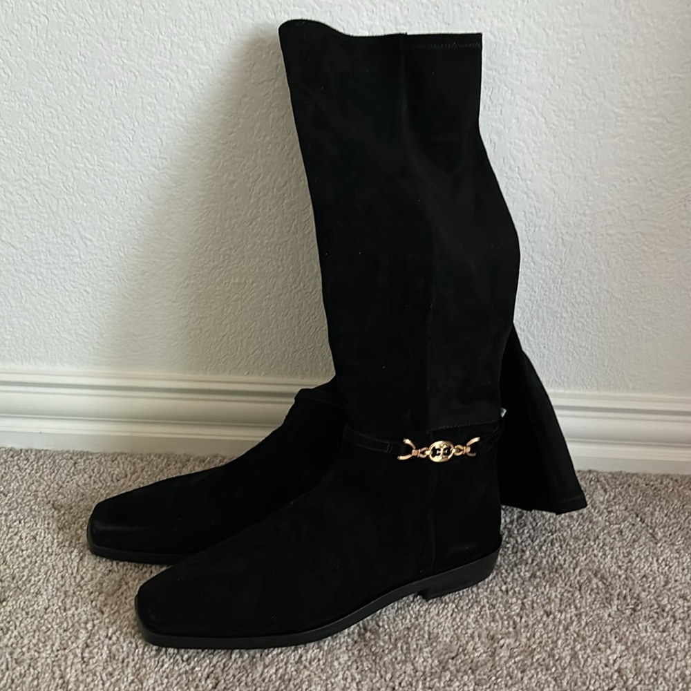 Sam Edelman Suede Riding Boot - Picture 9 of 12